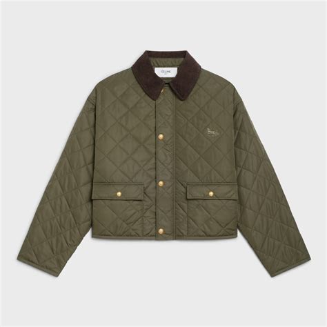 celine quilted hunting jacket|celine jackets 24s.